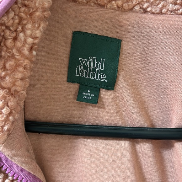 Target Wild Fable teddy jacket - Picture 3 of 5